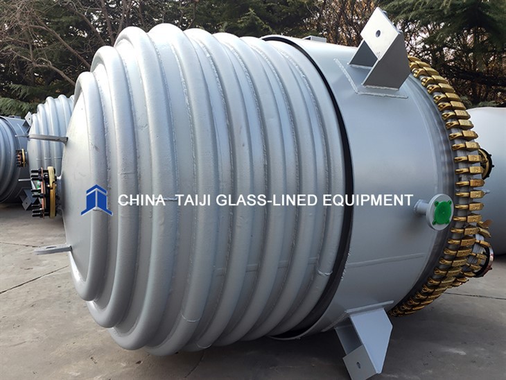 Half Pipe Jacket Glass Lined Reactor